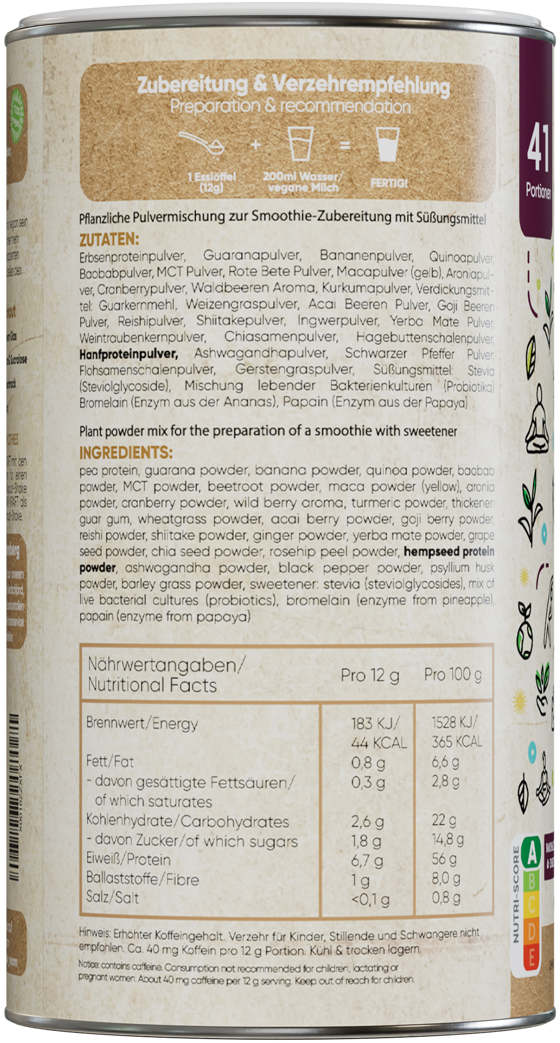 NEUE KRAFT - Waldbeere - 500g – Bild 2