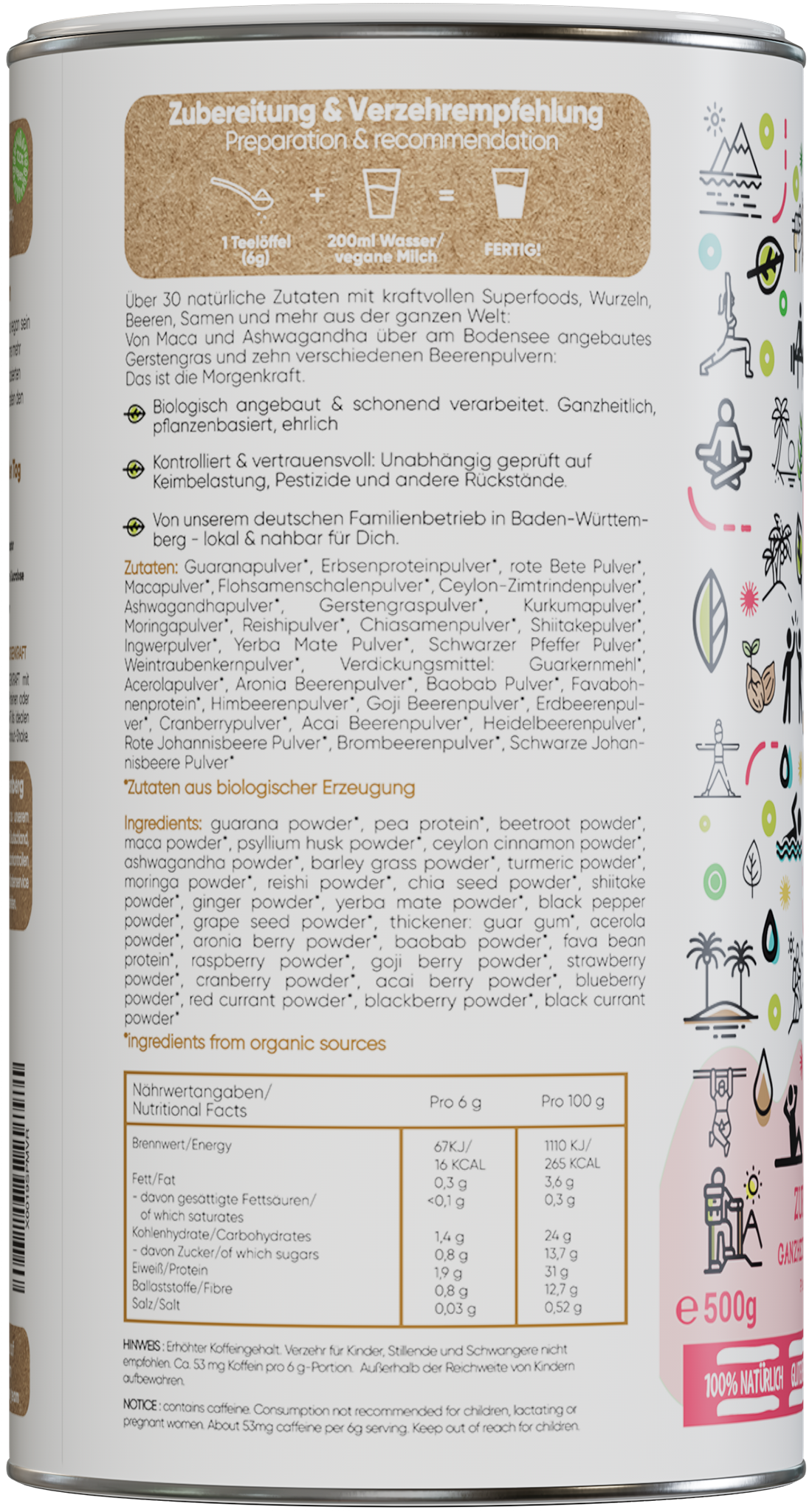 BIO * MORGENKRAFT - 500g – Bild 2