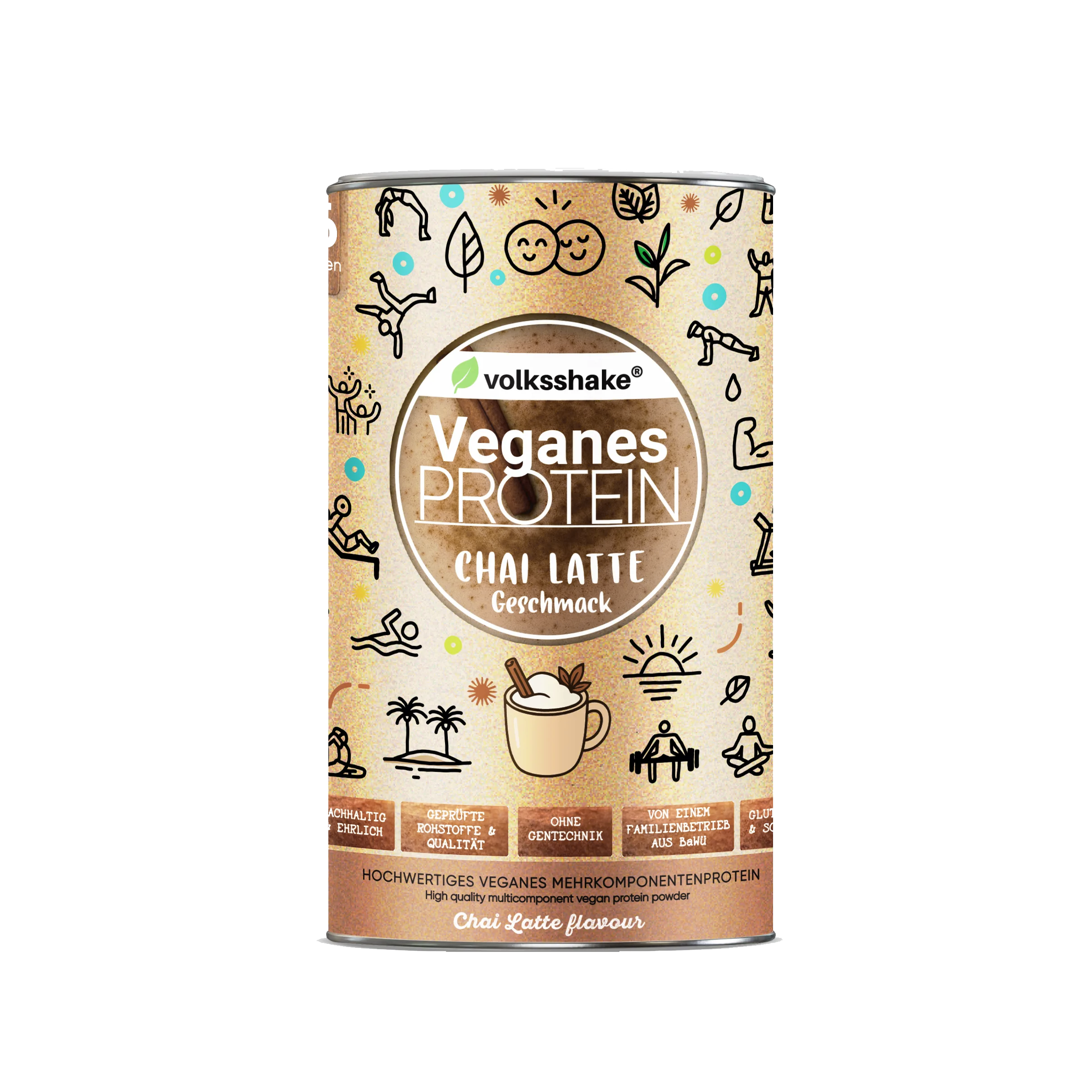 Chai Latte VEGANES PROTEIN * 750g * **Limited Edition**